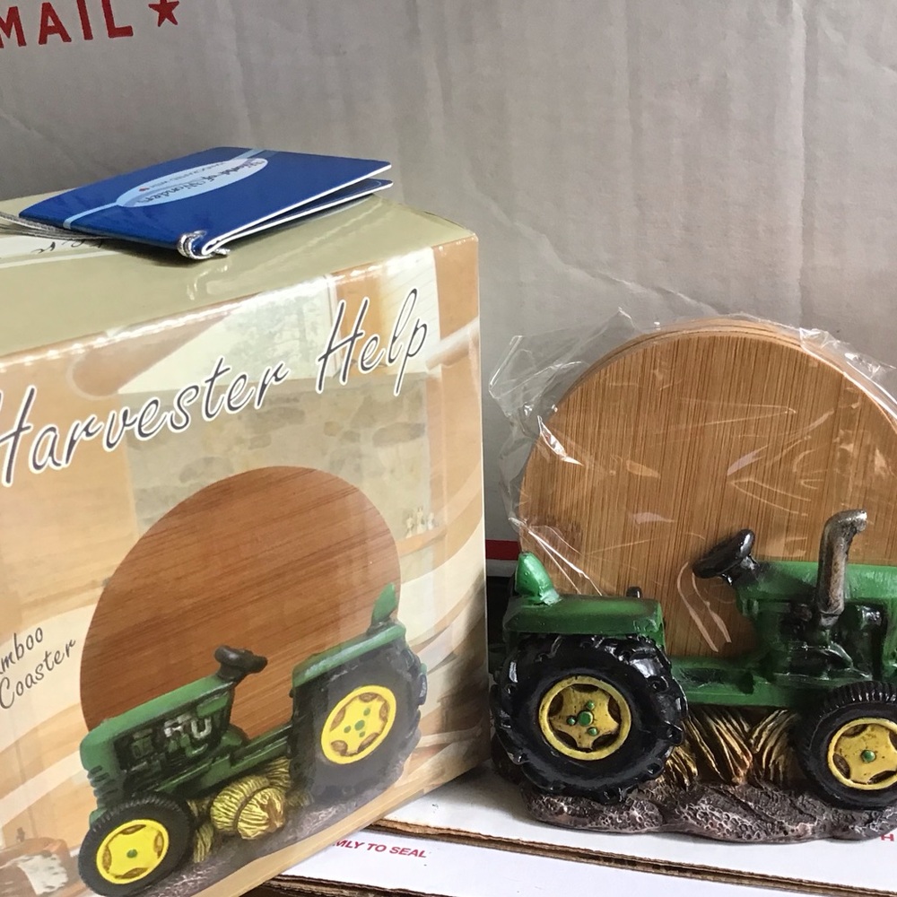 🆕🏬 AUCTION PRICE Tractor Coasters